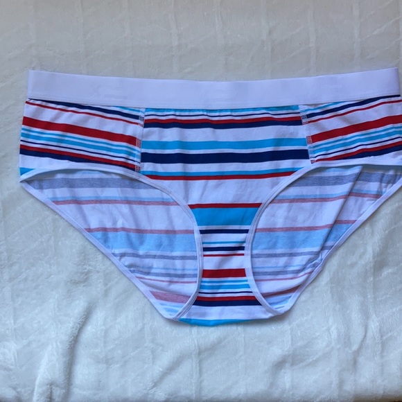 TOMBOY X Woman’s Iconic Briefs - Racer Stripes. - Picture 2 of 7